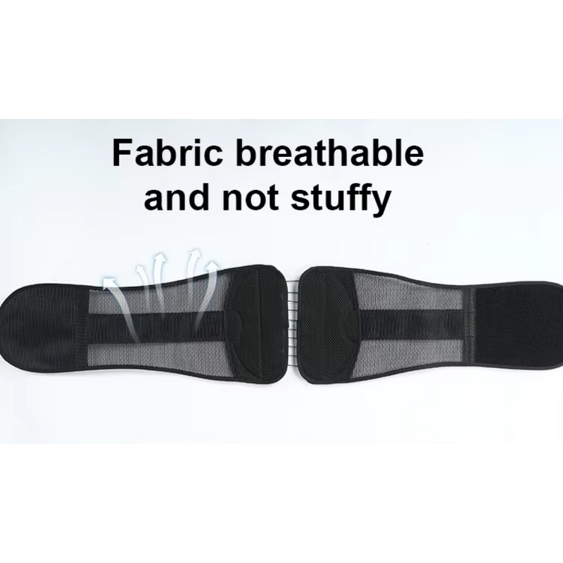 Hot Selling Adjustable Drawstring Pulley System Spinal Decompression Pain Relief Waist Cincher Pull Rope Lower Back Support