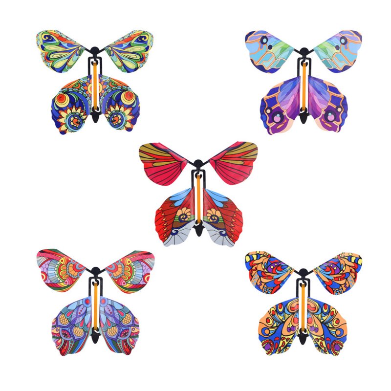 Gift Cards Wind up Toy in the Book Fairy Great Surprise Wedding Flying