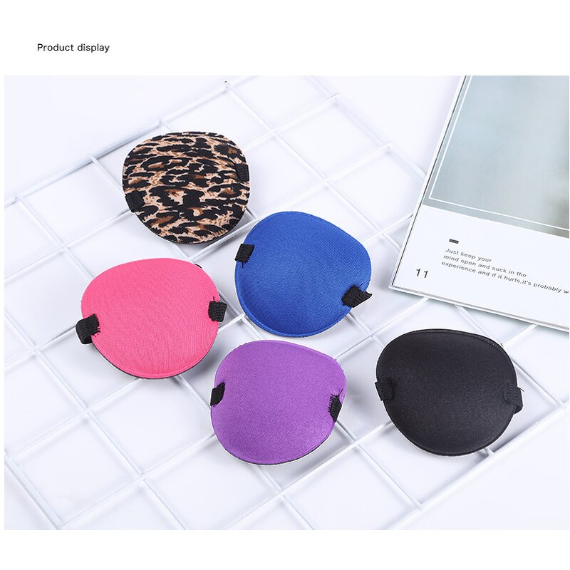 Multi Colors Vision Correction Eye Patch Amblyopia Eyeshade Cover Cyclopia One Eyed Pirate Eye Mask