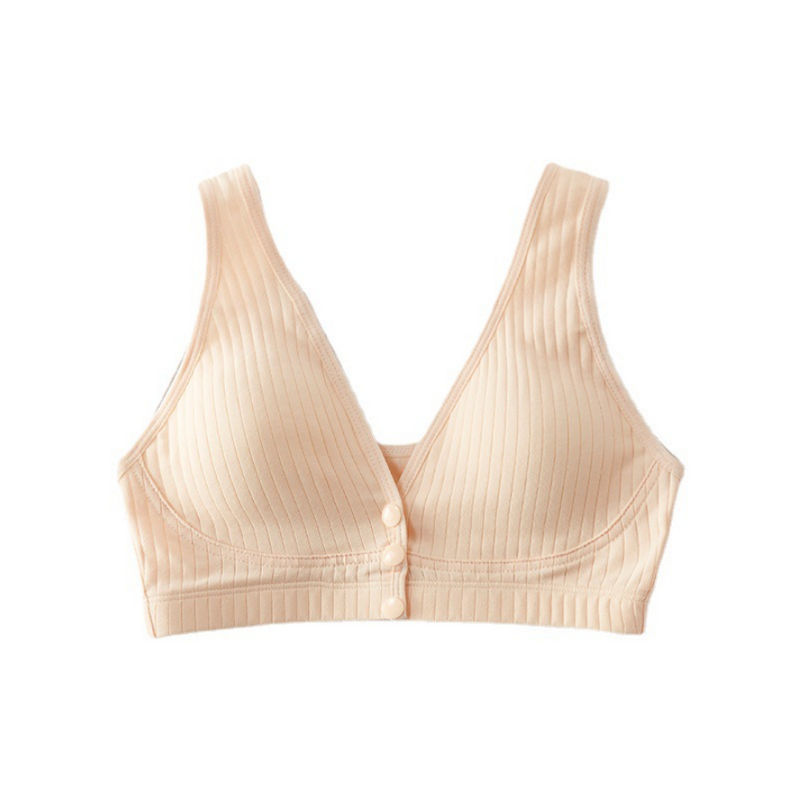Hot Selling Soft Maternity Bra Hand Free Women Nursing Bra Front Closure