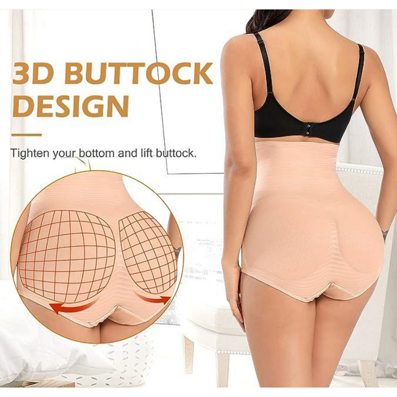 Custom Logo Breathable Shapewear Shorts for Women High-Waist Shaping Nylon Undergarments Tummy Control Slimming Bodyshaper