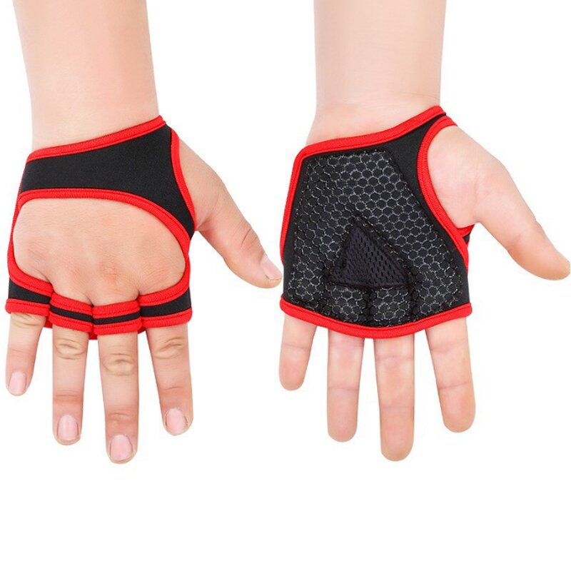 Non-Slip Half-Finger Fitness Gloves for Yoga and Weight Lifting Neoprene Breathable Material Available in M L XL Sizes