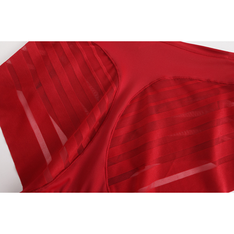 Women's High Waist Sexy Transparent Thongs XL Size Polyamide Mesh Strips Panties Low-Rise Thin Everyday Solid Knitted Plain Dyed