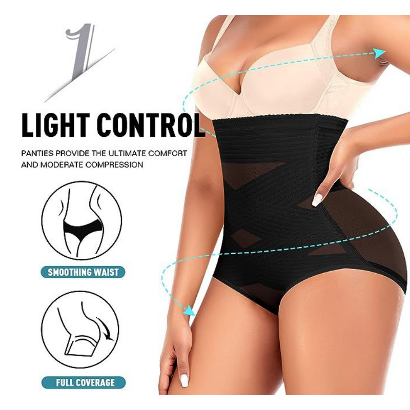 Custom Logo Breathable Shapewear Shorts for Women High-Waist Shaping Nylon Undergarments Tummy Control Slimming Bodyshaper