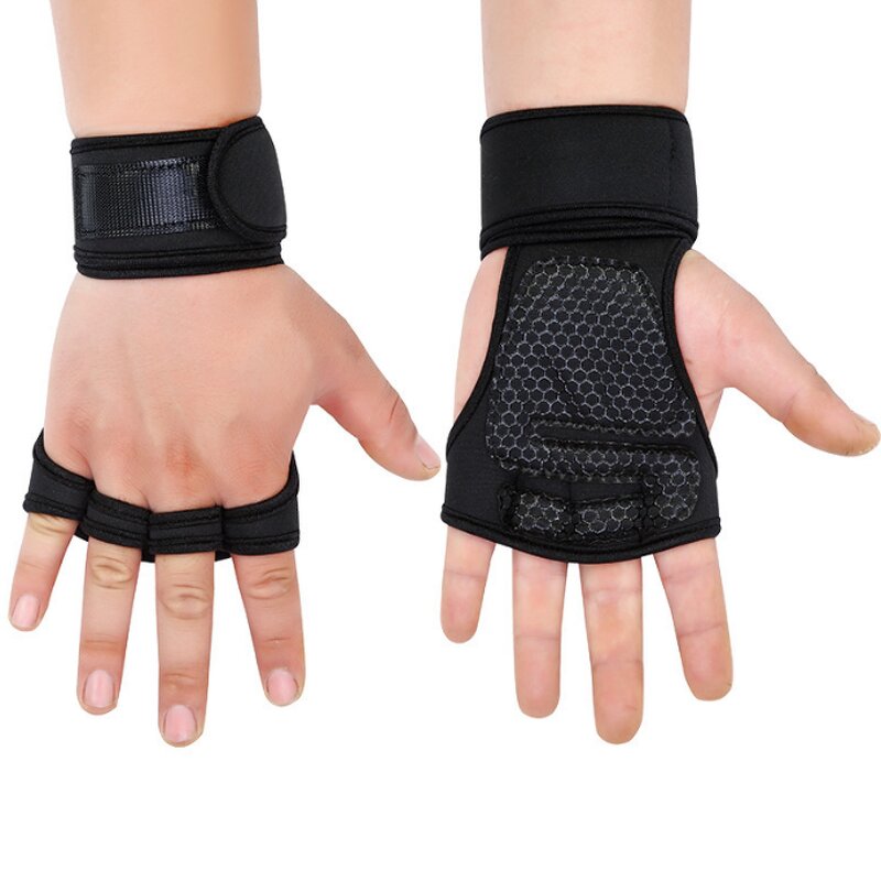 Non-Slip Half-Finger Fitness Gloves for Yoga and Weight Lifting Neoprene Breathable Material Available in M L XL Sizes
