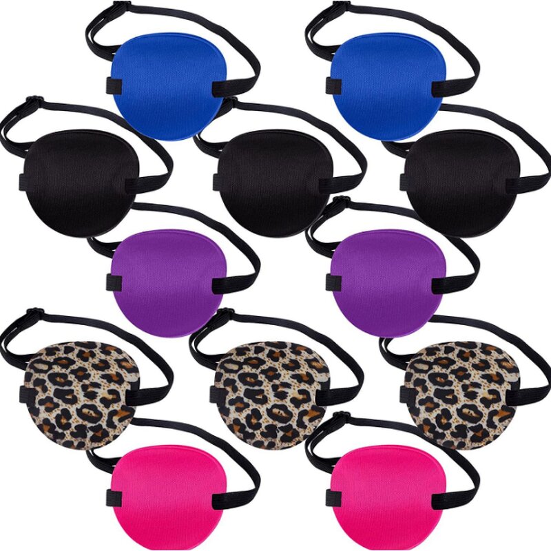 Multi Colors Vision Correction Eye Patch Amblyopia Eyeshade Cover Cyclopia One Eyed Pirate Eye Mask