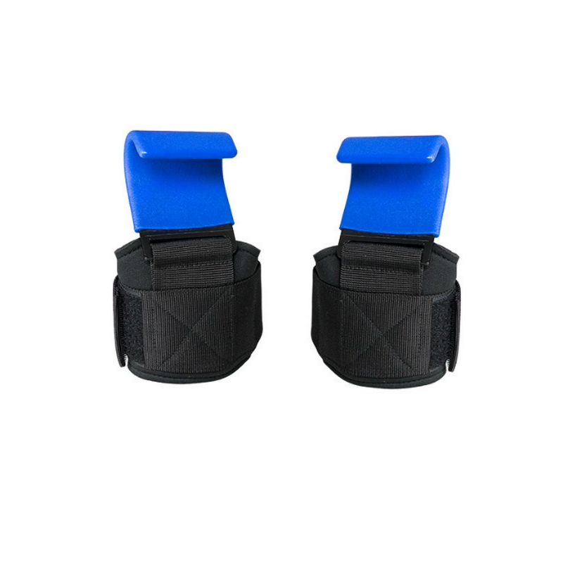 Neoprene Gym Training Hook Straps with Breathable Wrist Support Palm Guard Fitness Accessory
