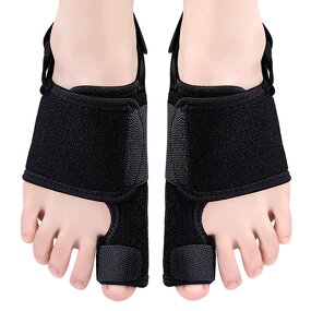 Big Toe Separator Bunion Splint Straightener Neoprene Aluminum Fix Hallux Valgus Correction Foot Pain Relief Bunion Corrector