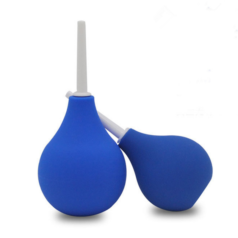 High Quality 224ml Pvc Vagina Anal Douche 100% Safe Reusable Enema Bulb for Men Women
