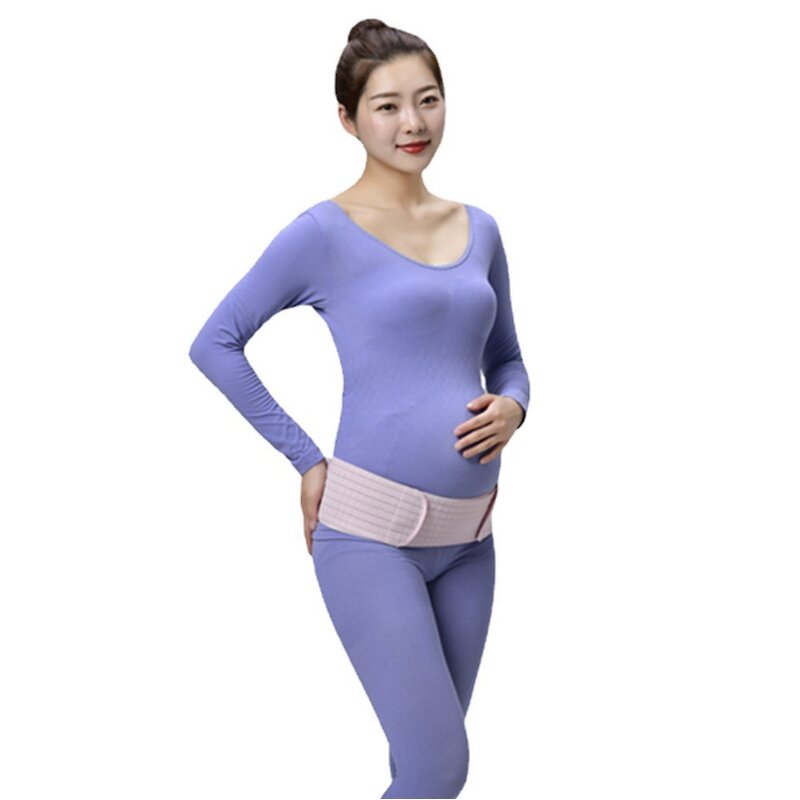 New Pregnant Women Double-layer Breathable Belly Support Dual-use Postpartum Pelvic Belt Prenatal Support Belt Pregnant Women