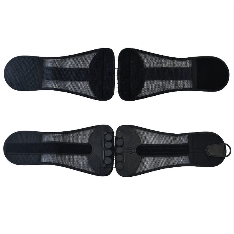 Hot Selling Adjustable Drawstring Pulley System Spinal Decompression Pain Relief Waist Cincher Pull Rope Lower Back Support