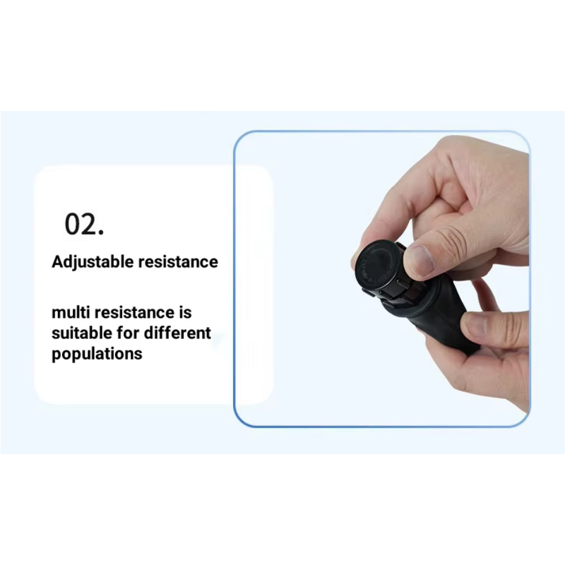 Food-Grade Silicone Lung Respiratory Exerciser Breath Trainer and Mouth Guard for Breathing Exercises