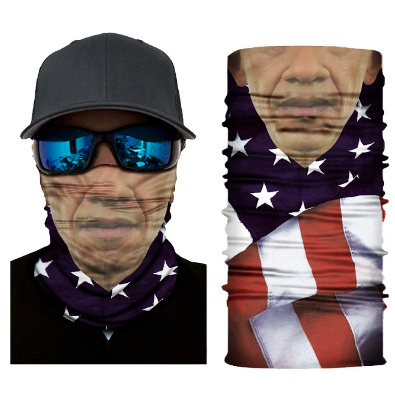 Motocross Balaclava Face Mask Quick Dry 3D Skull Sport Cap Polyester Bicycle Hat for Bike Racing Fishing & Outdoor Sports