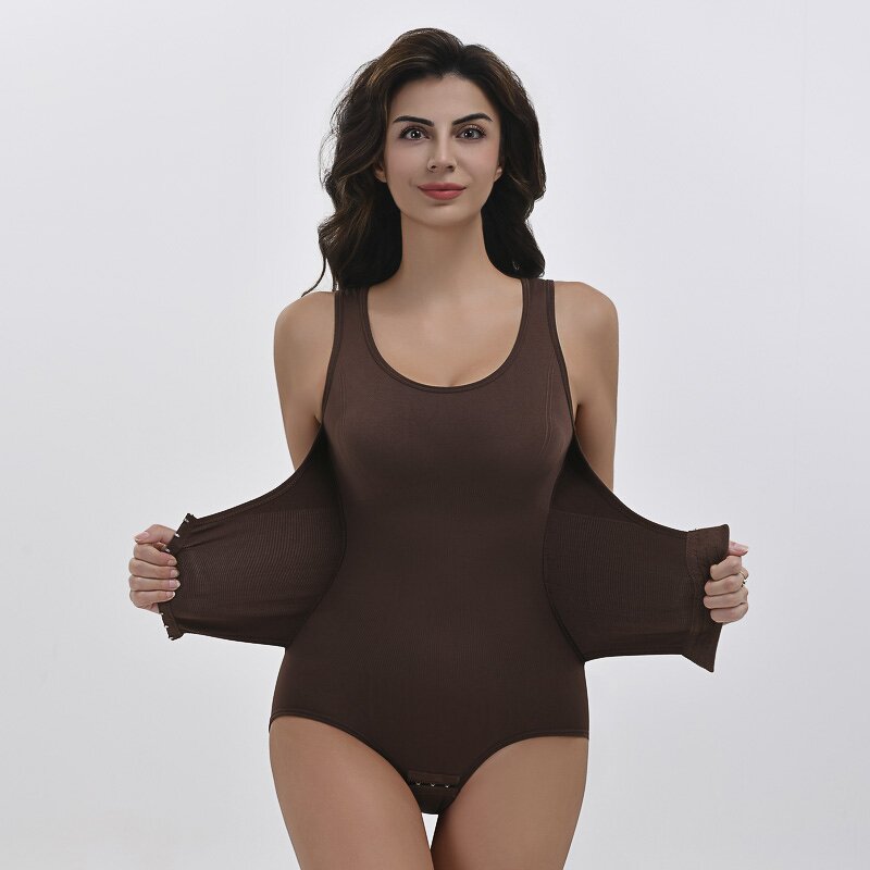 Sexy Shapewear Bodysuit for Women Tummy Control Corset Tops Body Suits Backless Body Shaper Tank