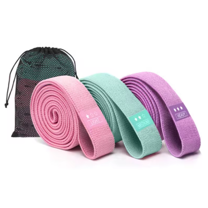 High Elastic Long Fabric Full Body Exercise Bands Set Pull-up Assistance Stretch Bands