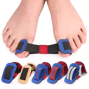 Toe Strap Bunion Straightener Stretchy Belt Toe Stretcher Alignment Hallux Valgus Corrector Foot Pain Relief