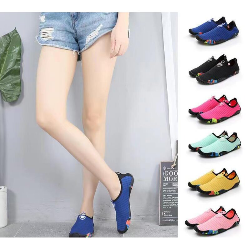 Unisex Water Non-Slip Sneaker Shoes Swimming Diving Socks Summer Aqua Beach Sandal Flat Shoe Seaside Socks Slipper for Men Women