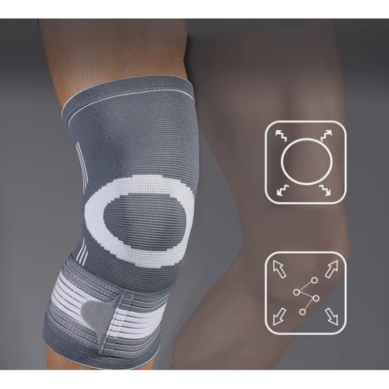 Customized One-Size Knee Pads and Basketball Compression Sleeves Flexible Sports Relief for Arthritis Pain Protection