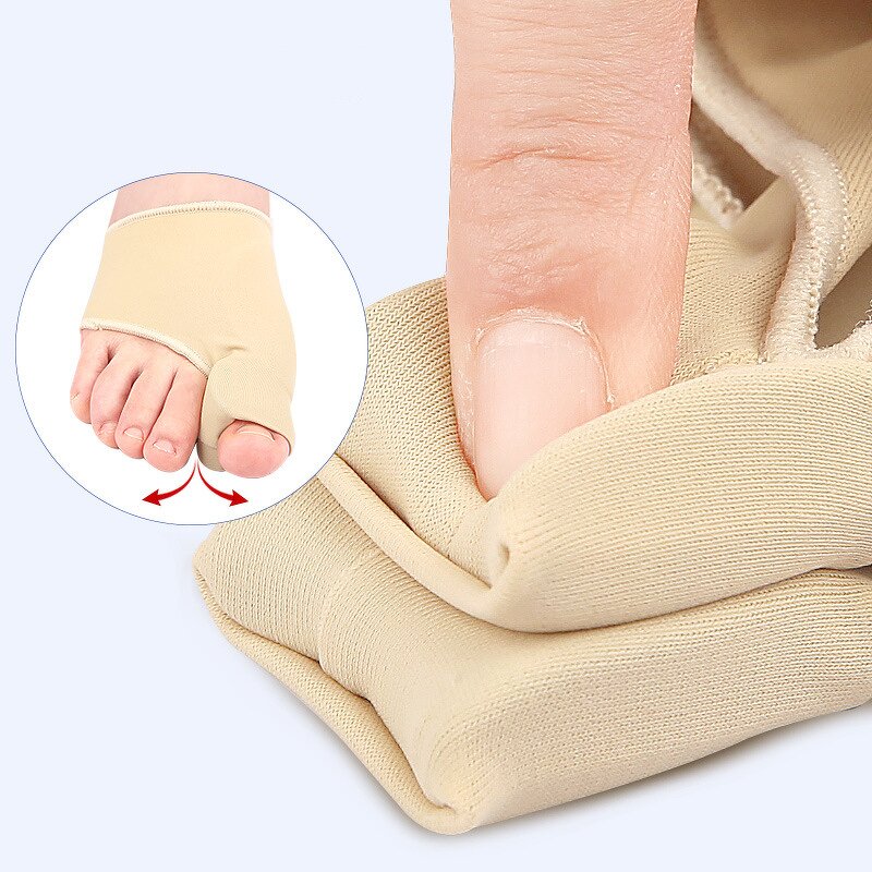 Bunion Corrector Bunion Relief Sleeves Bunion Pads Brace Cushions Toe Straightener with Gel Toe Separator Hallux Valgus Relief