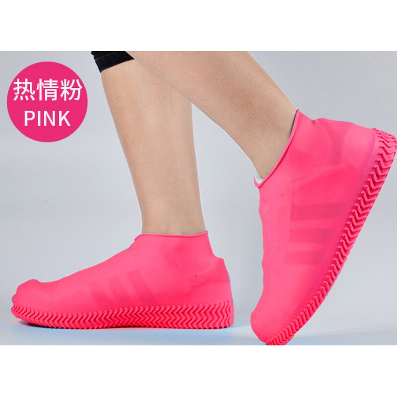 Unisex Reusable Shoes Protector Waterproof Anti Slip Water Resistant Rain Silicone Shoes Covers