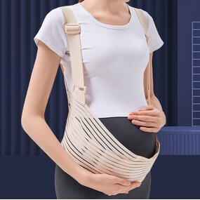 Adjustable Pregnant Women Benefit From a Breathable Belly Bands Pregnancy Back Support Garment for Pregnant Women
