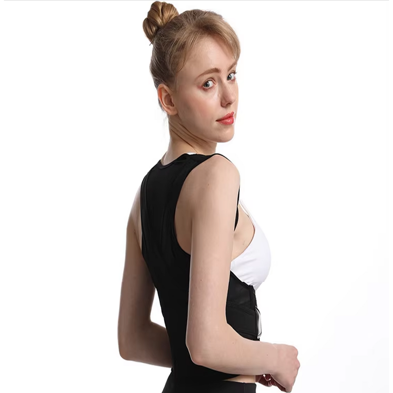 Adjustable Orthopedic Upper Spine Support Brace Breathable Back Pain Relief Posture Corrector Belt