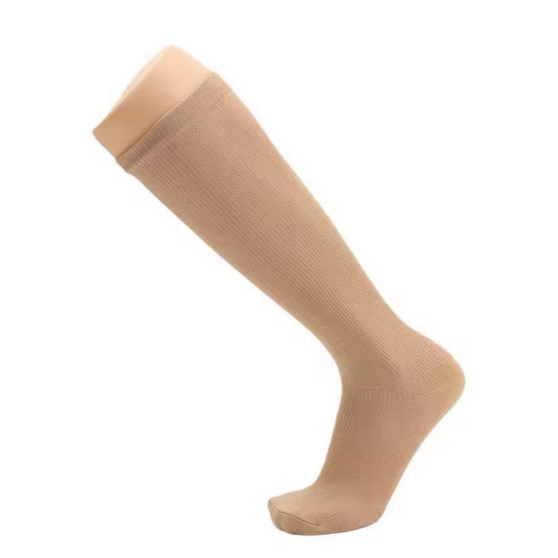 High Quality OEM Women's Crew Custom Compression Breathable Sport Socks Knitted Technique for Spring Running
