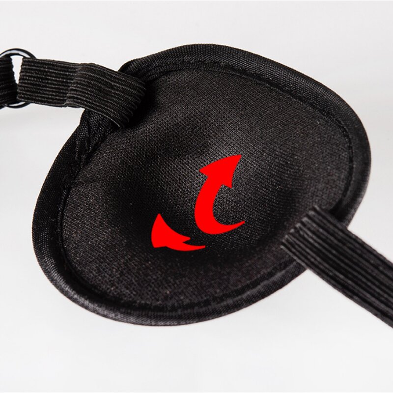 Multi Colors Vision Correction Eye Patch Amblyopia Eyeshade Cover Cyclopia One Eyed Pirate Eye Mask