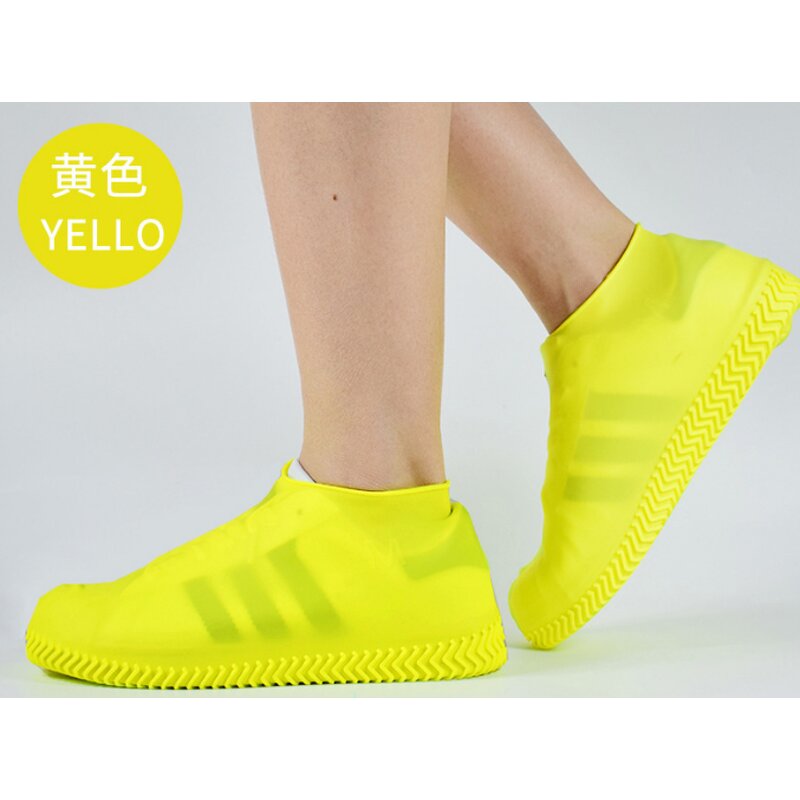 Unisex Reusable Shoes Protector Waterproof Anti Slip Water Resistant Rain Silicone Shoes Covers