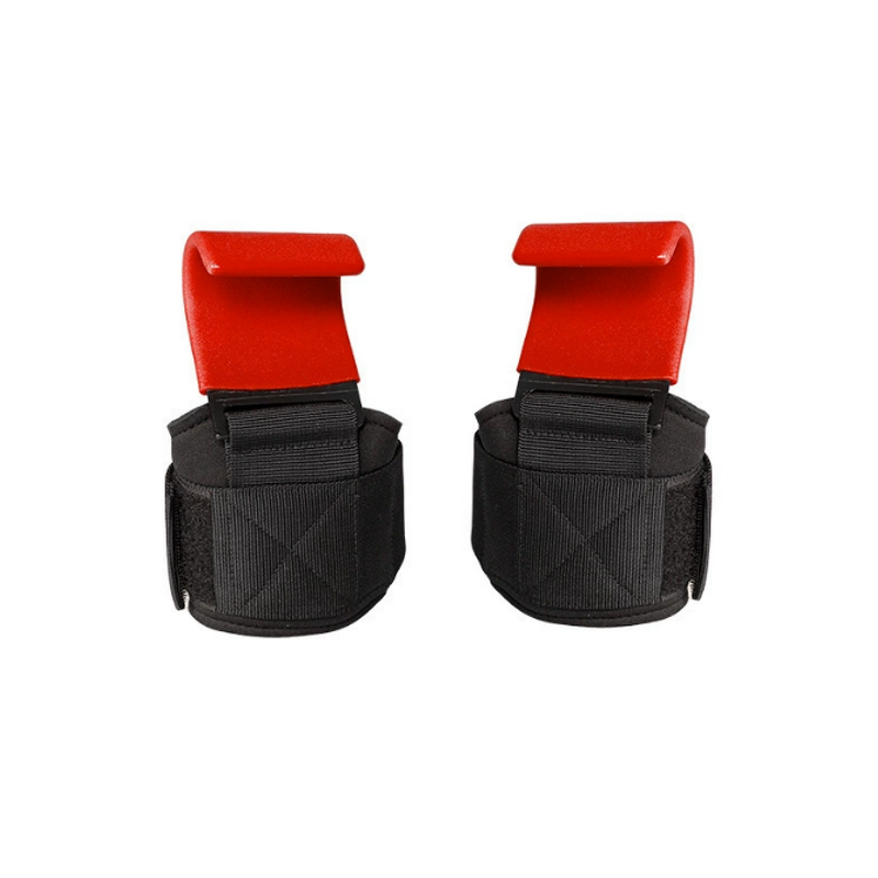Neoprene Gym Training Hook Straps with Breathable Wrist Support Palm Guard Fitness Accessory