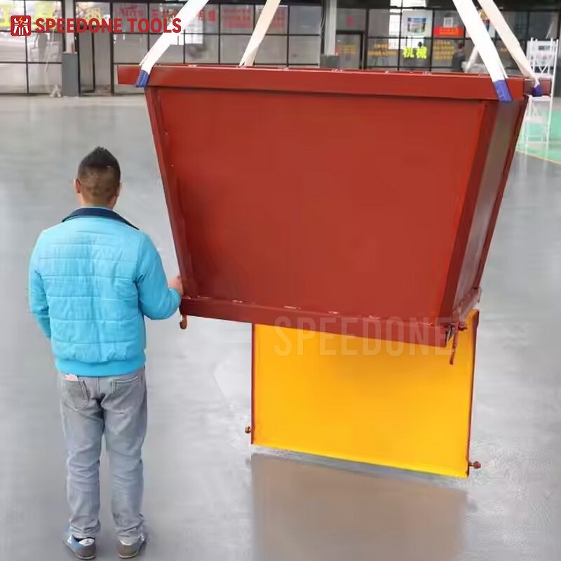 Dumpster Bin Factory - Drop Bottom Steel Container