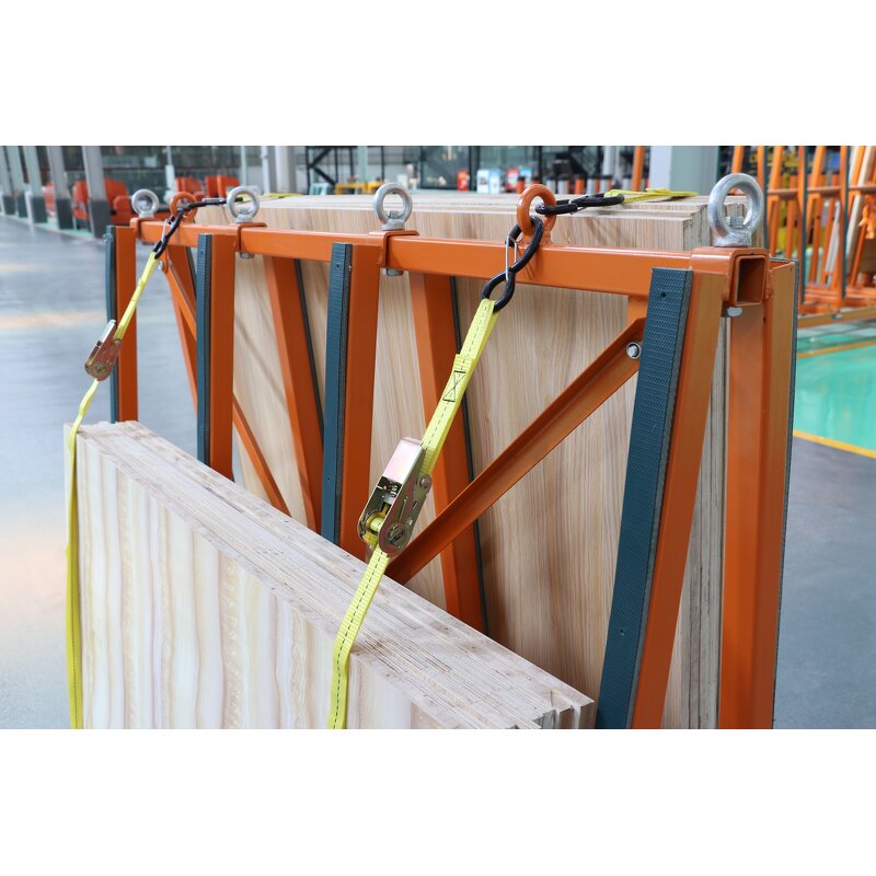 A-Frame Trolley Factory - Glass Slab Transport Cart