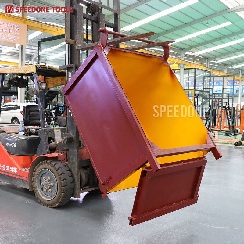 Steel Dumpster Bin Factory - Open Side Access Bin