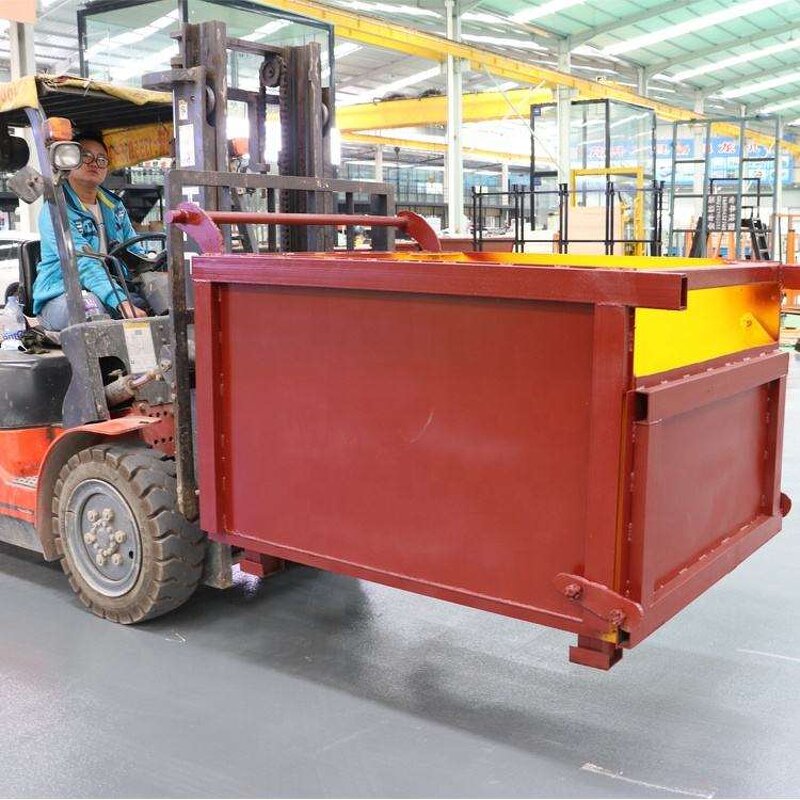 Stone Waste Container Factory - Open Side Dumpster Bin
