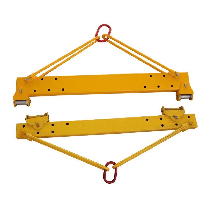 Lifting Beam Factory - Heavy Duty Yellow with Hooks