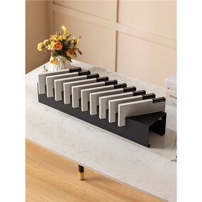 Tile Display Stand Factory - Large Wood Grain Vertical