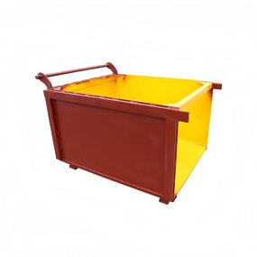 Steel Dumpster Bin Factory - 3 Sided Iron Rod Bin