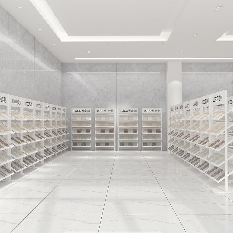 Tile Display Stand Factory - Vertical Metal Organizer