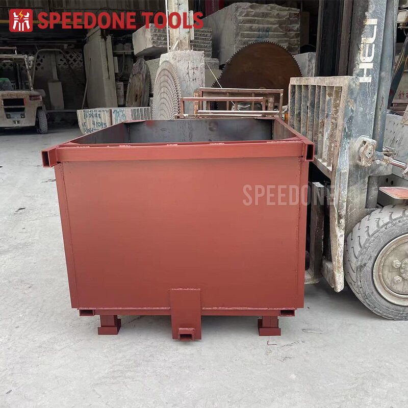 Steel Dumpster Bin Factory - 4 Sided Closed Dumpster