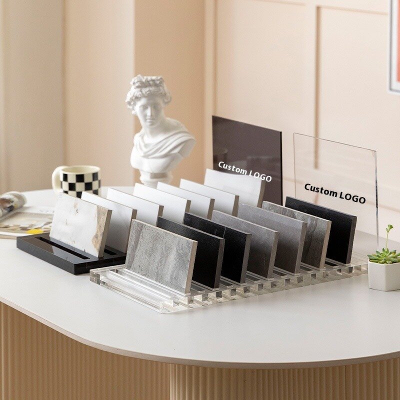 Tabletop Display Rack Factory - Stone Sign Holder