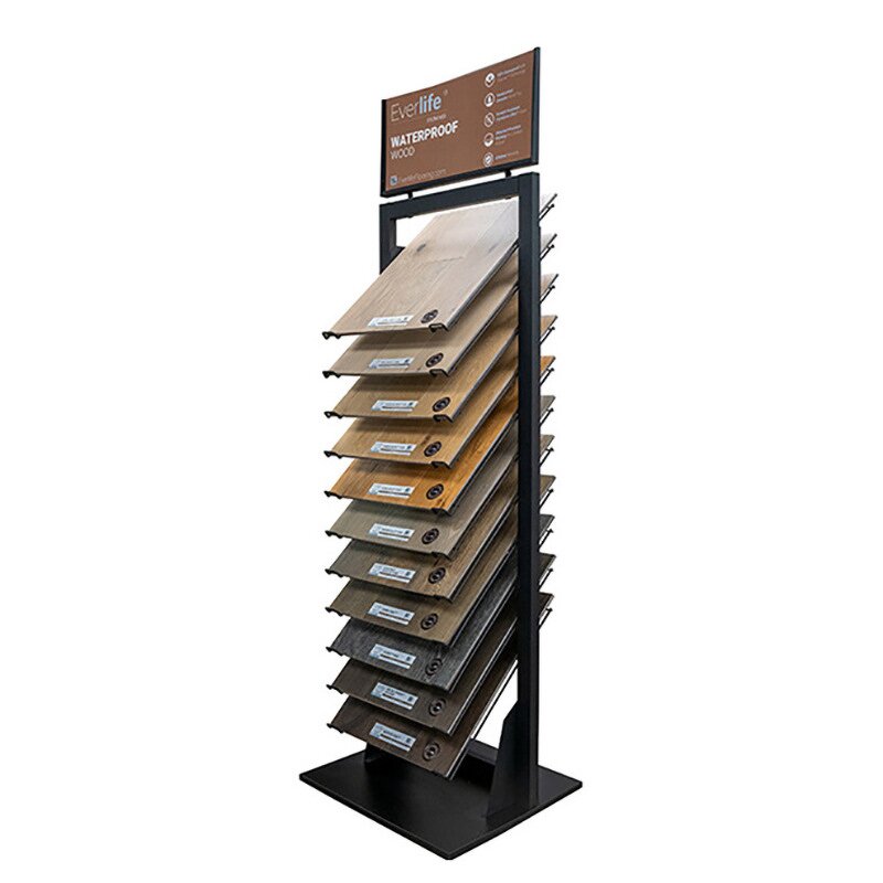 Ceramic Tile Display Stand Factory - 15 Layer Metal Rack