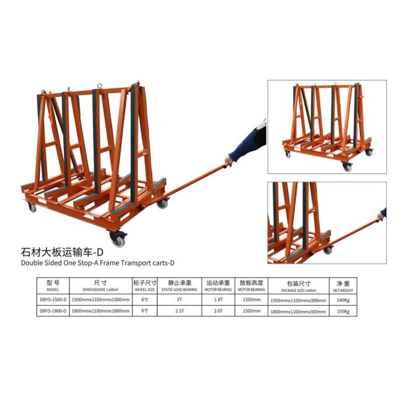 A-Frame Cart Factory - OEM Metal Four-Wheel Trolley