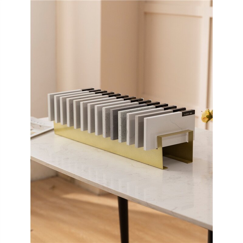 Tile Display Stand Factory - Large Wood Grain Vertical