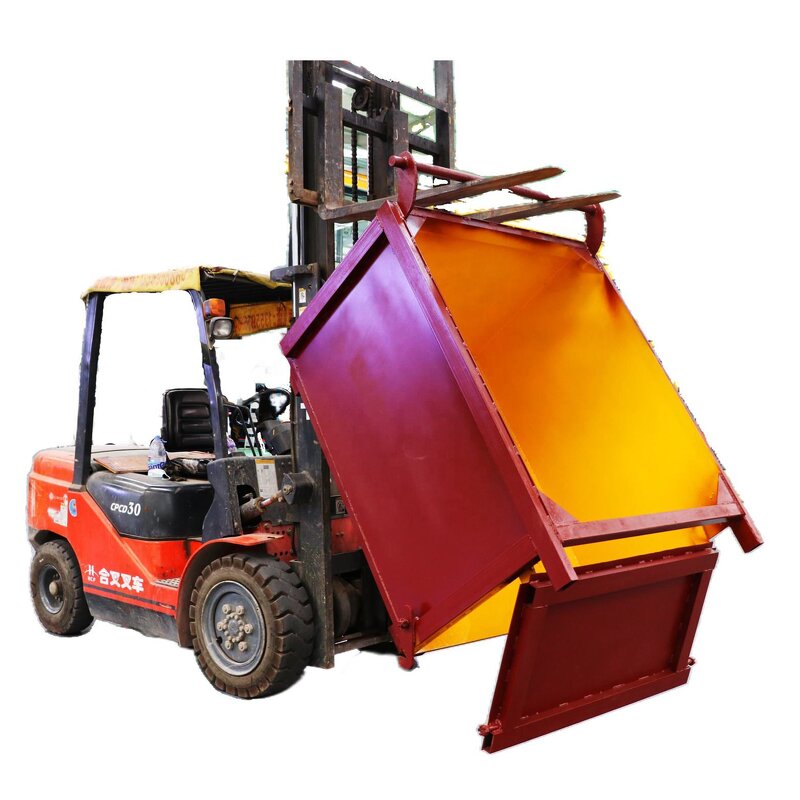 Stone Waste Container Factory - Open Side Dumpster Bin