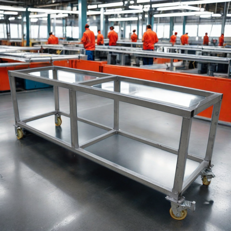 Steel Work Table Factory - Industrial Stone Processing