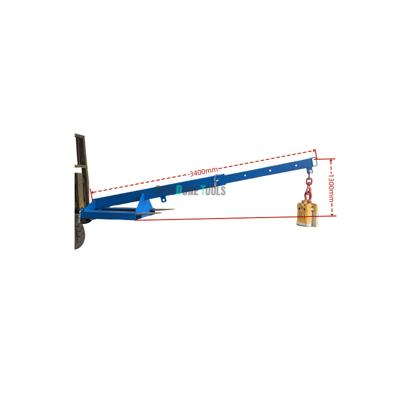 Forklift Boom Factory - Double Telescopic Loading Jib