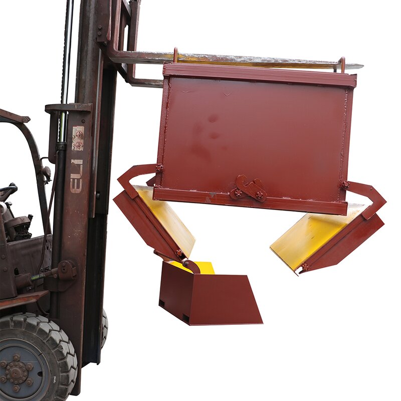 Stone Waste Container Factory - Red Customized Dumpster