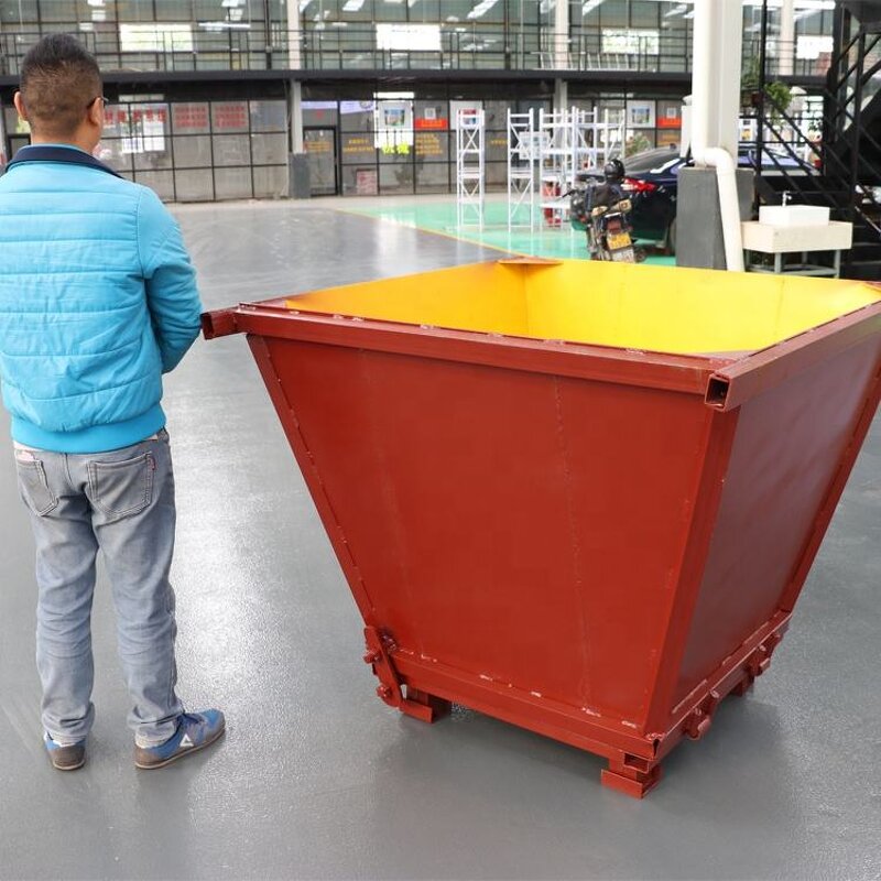 Stone Dumpster Factory - Self Dumping Waste Container