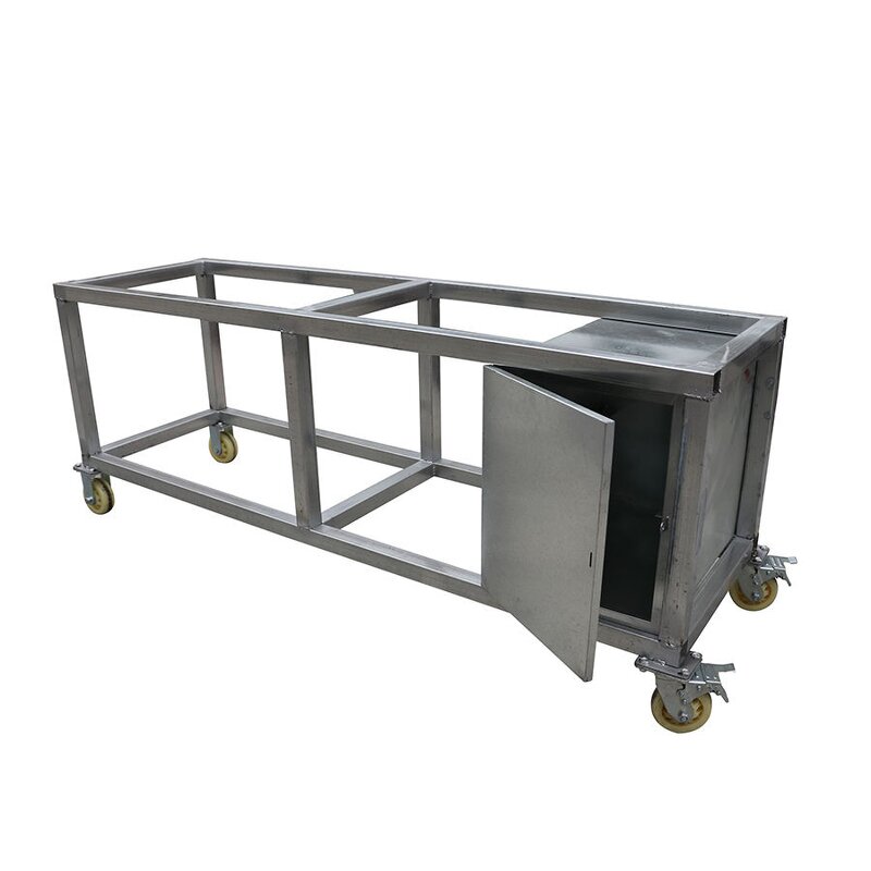 Industrial Work Table Factory - Steel with Wheels
