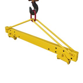 Lifting Beam Factory - Heavy Duty Yellow with Hooks